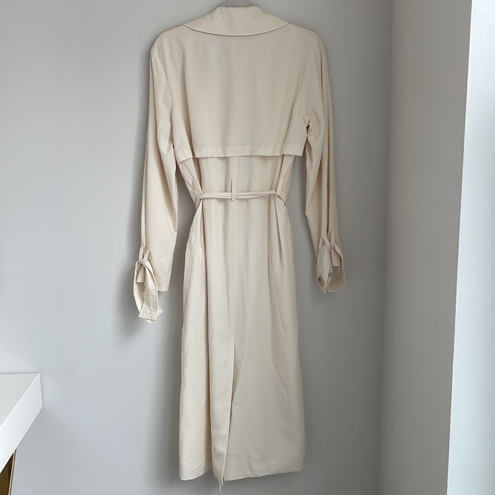 DISSH Cream Trench Coat NWOT - Picture 11 of 12